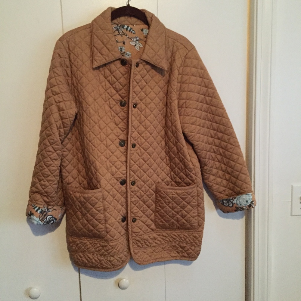 Reversible Barn Jacket, One Side Tan and One Side